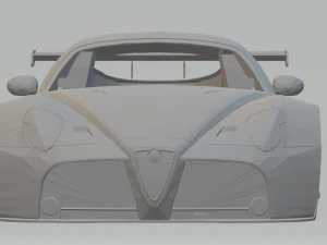 alfa romeo 8c-competizione 3D Print Model
