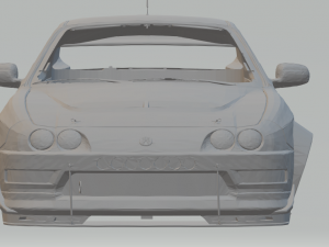 acura integra body kit custom 3D-Druckmodell
