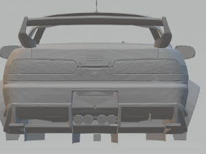 acura integra body kit custom 3D-Druckmodell