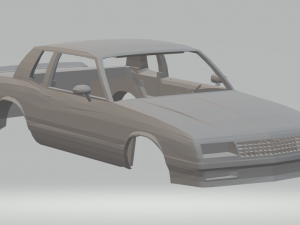 chevrolet monte carlo ss Model Cetak 3D