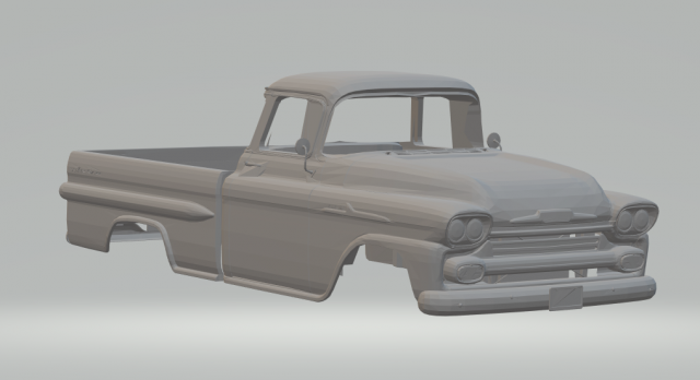 chevrolet apache Modèles 3D en vedette .c4d .max .obj .3ds .fbx .stl .blend 