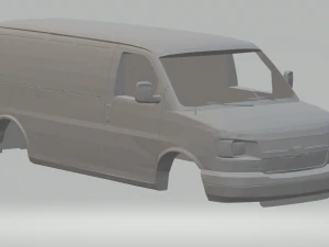 chevrolet express 3500 van cargo 3D Print Model