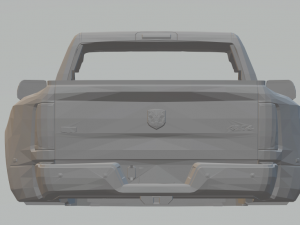 ram 3500 double cab Modelo de impresión 3D