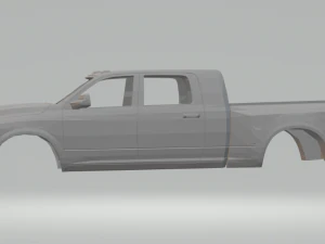ram 3500 double cab 3D Print Model