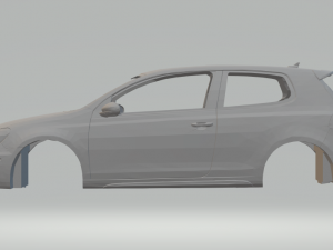 volkswagen golf gti vi 3D प्रिंट मॉडल