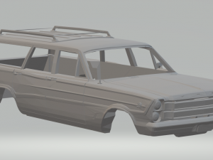 country squire 3D Print Model