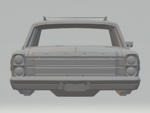 country squire 3Dプリントモデル