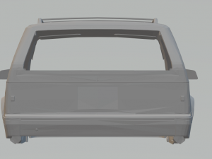 oldsmobile cutlass ciera cruiser 3D 打印模型