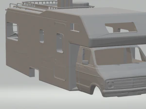 Додж автодом 3D Принт Модель