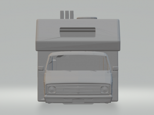 dodge motorhome 3Dプリントモデル