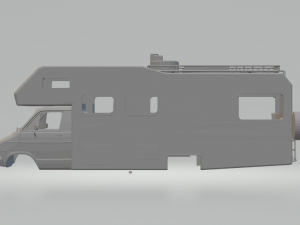 dodge motorhome 3Dプリントモデル