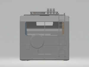 dodge motorhome 3Dプリントモデル
