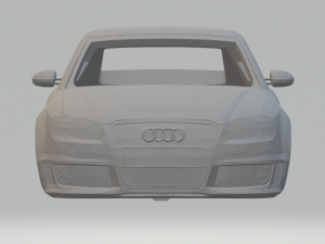 audi rs4 3Dプリントモデル