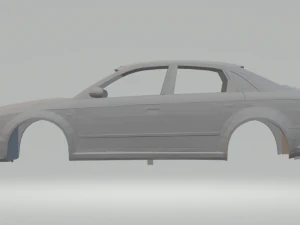 audi rs4 3D Print Model