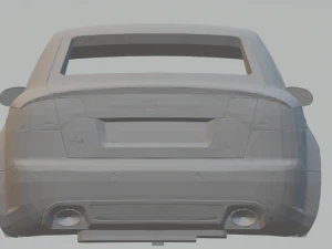 audi rs4 3D Print Model