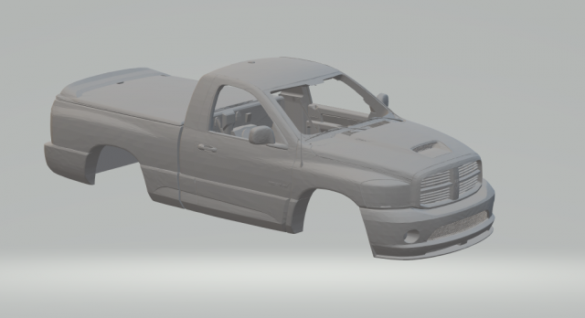 audi rs4 3D 프린트 모델 .c4d .max .obj .3ds .fbx .stl .blend 