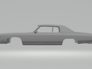 chevrolet impala coupe 71 3D printmodel