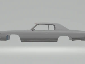 chevrolet impala coupe 71 3D Print Model
