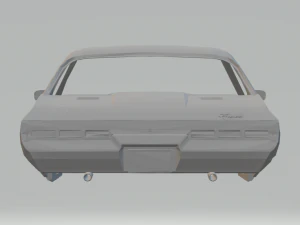 chevrolet impala coupe 71 3D Print Model