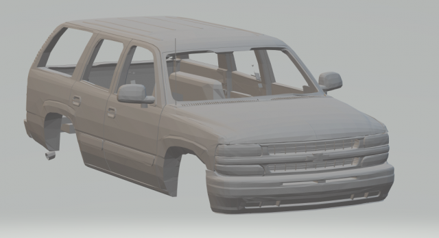 chevrolet tahoe 3D 프린트 모델 .c4d .max .obj .3ds .fbx .stl .blend 
