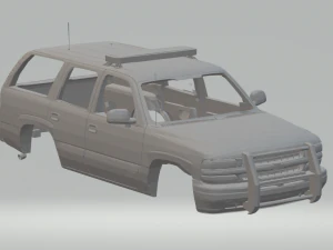 поліцейська версія chevrolet tahoe 3D Принт Модель