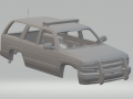 chevrolet tahoe police version 3D Print Model