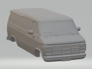 Gmc g20 vandura Modelo de impresión 3D