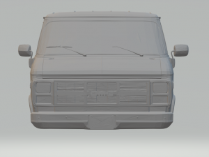 Gmc g20 vandura 3D 打印模型