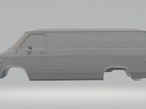 Gmc g20 vandura 3D 打印模型