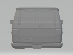 Gmc g20 vandura 3D 打印模型