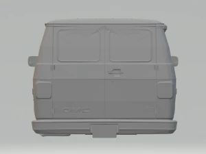 Gmc g20 vandura 3D Print Model