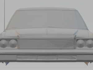 plymouth fury 3D प्रिंट मॉडल