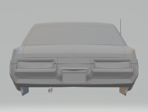 plymouth fury 3D प्रिंट मॉडल