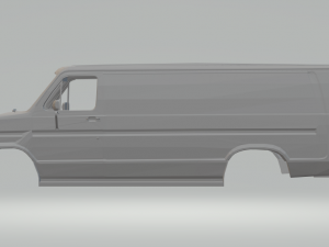 econoline van 3D Print Model