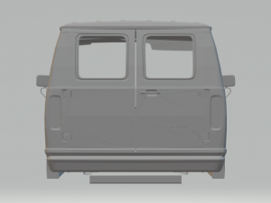 econoline van 3D Print Model