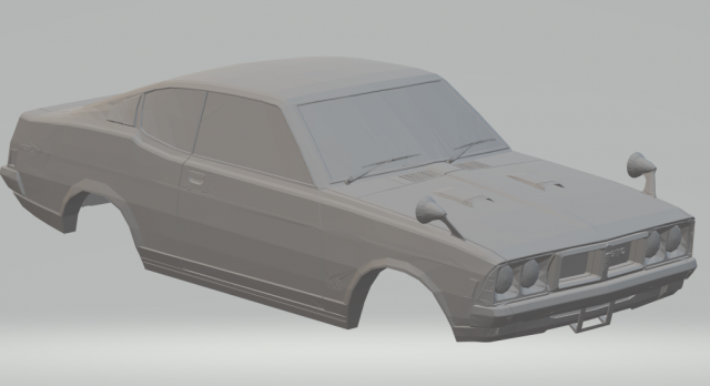 mitsubishi galant gto Modèles 3D en vedette .c4d .max .obj .3ds .fbx .stl .blend 