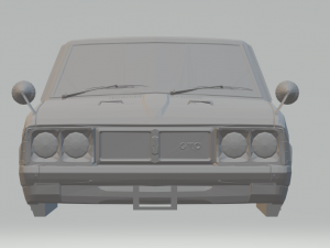 mitsubishi galant gto Modèles 3D en vedette