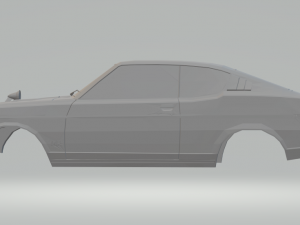 mitsubishi galant gto Modèles 3D en vedette