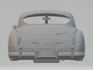 hudson hornet 3D Print Model