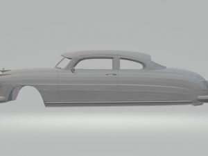 hudson hornet Model Cetak 3D