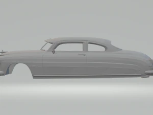 hudson hornet 3D Print Model