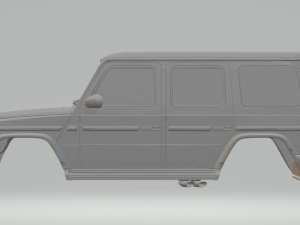 mercedes class g amg Modèles 3D en vedette