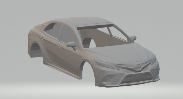 toyota camry usa 3D-Druckmodell .c4d .max .obj .3ds .fbx .stl .blend 