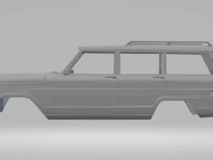 jeep grand wagoneer 3D Print Model