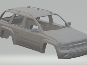 chevrolet trailblazer Model Cetak 3D