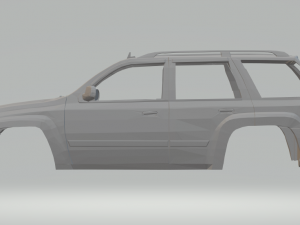 chevrolet trailblazer Model do druku 3D