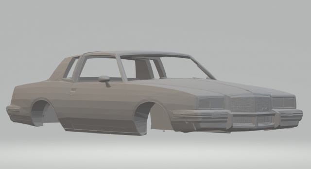 pontiac grand prix 3D Print Model .c4d .max .obj .3ds .fbx .stl .blend 