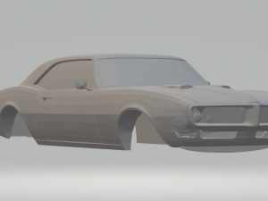 pontiac firebird 3D प्रिंट मॉडल