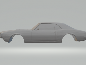 pontiac firebird 3D Baskı Modeli