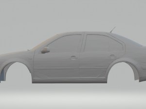 vw bora Modèles 3D en vedette